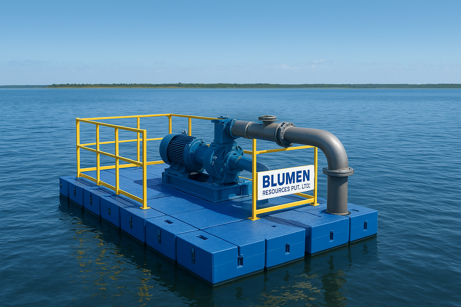 Floating Pump Pontoon