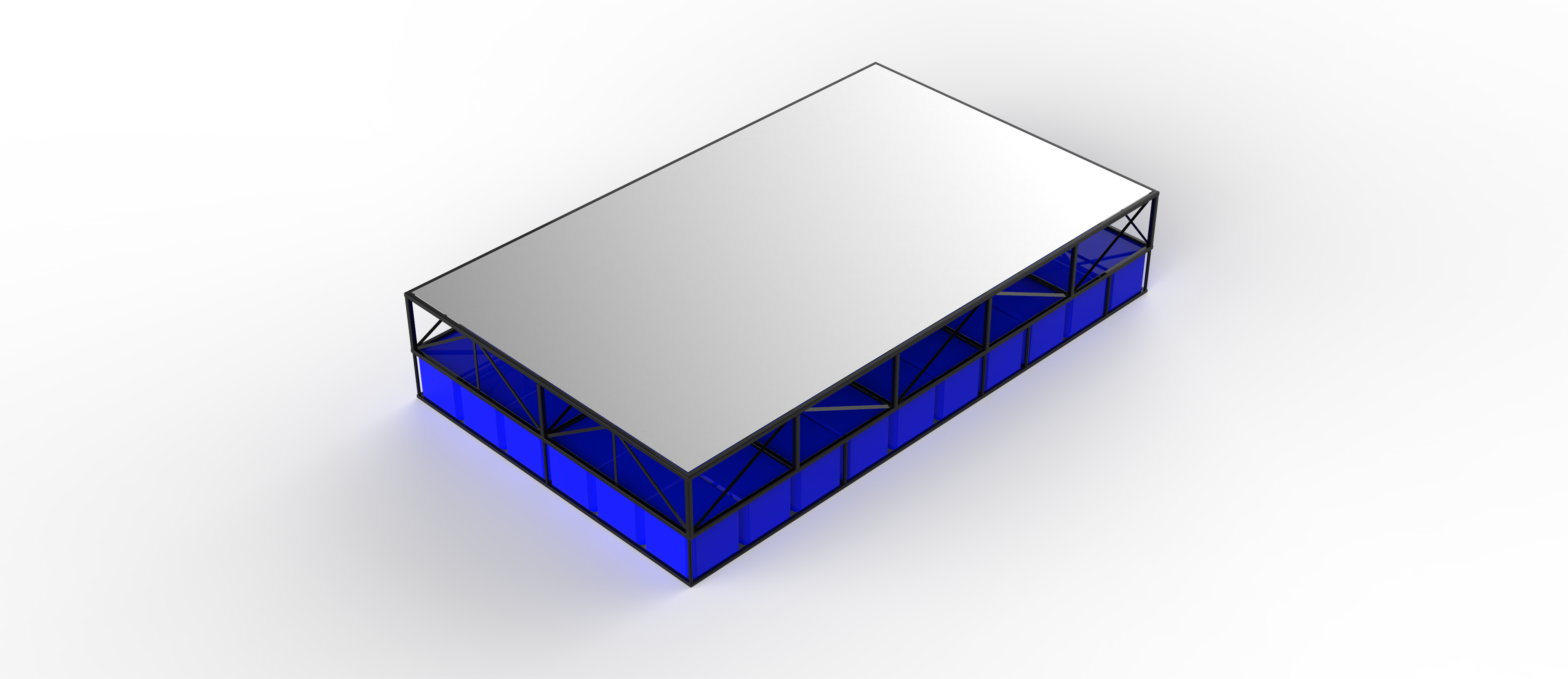 Steel-Reinforced Modular Jetty