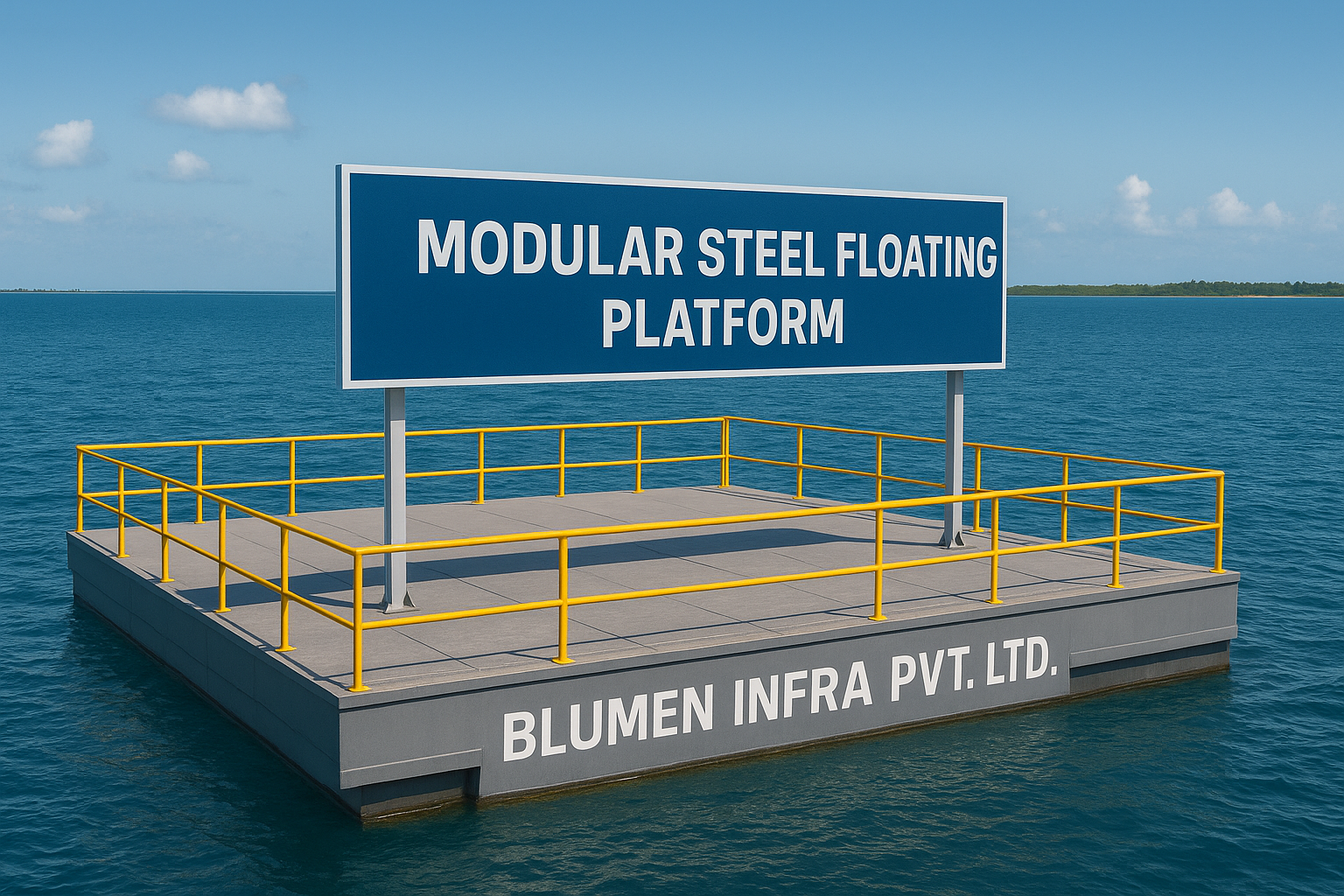 Modular Steel Floating Platform